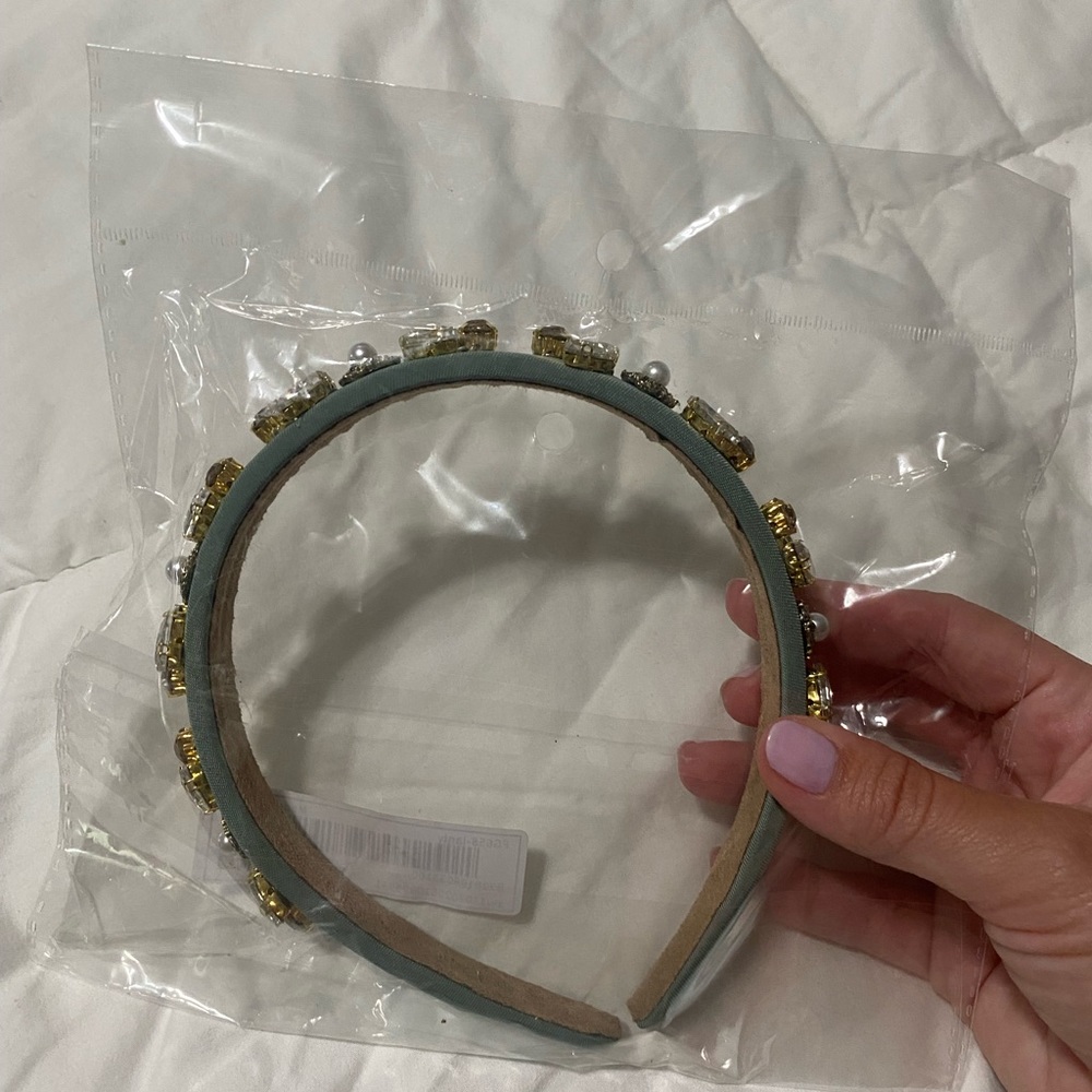 Greenish Diamond design headband